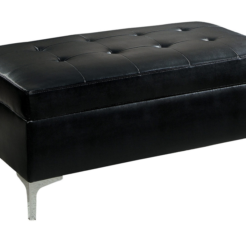BARRINGTON Ottoman Black