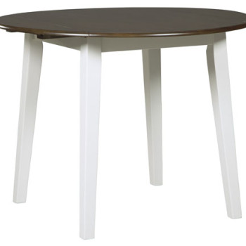 D335 Woodanville Round DRM Drop Leaf Table