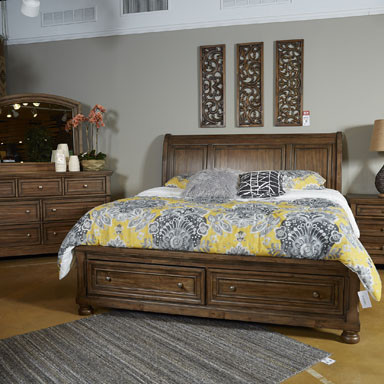 B719 Flynnter Dresser + Bedroom Mirror