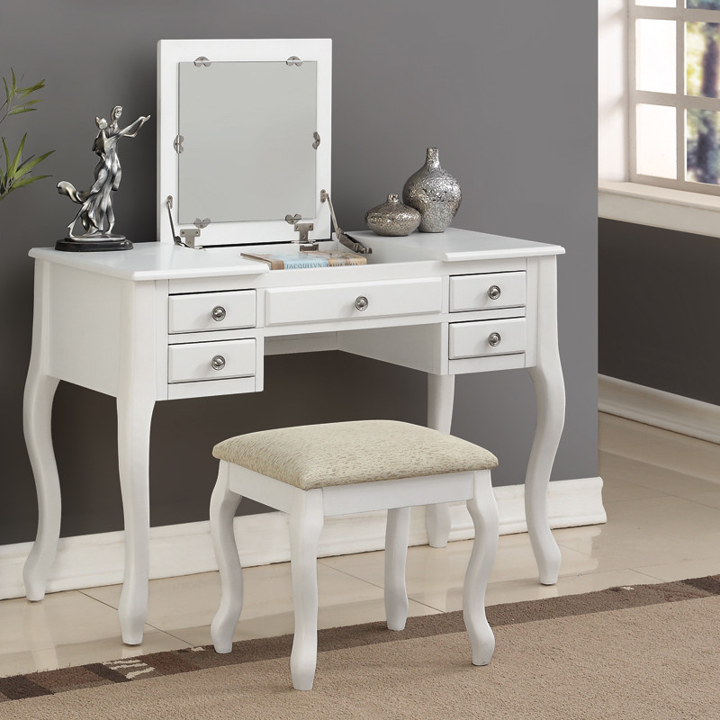 Vanity with Stool F4148