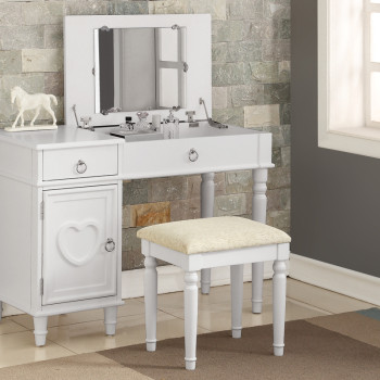 Vanity with Stool F4179