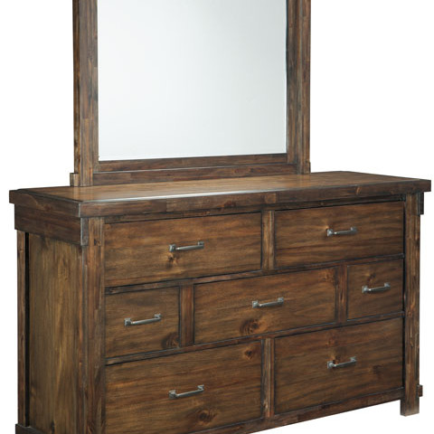 B718 Lakeleigh Dresser + Bedroom Mirror