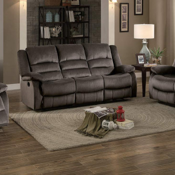 JARITA Sofa Group 3 Pc set Chocolate