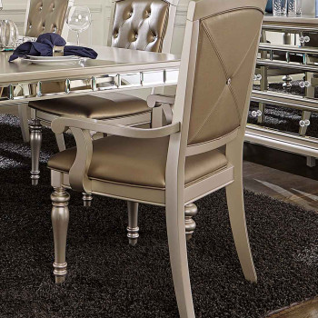 ORSINA Arm Chair Silver