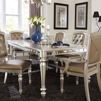 ORSINA Dining Table Silver