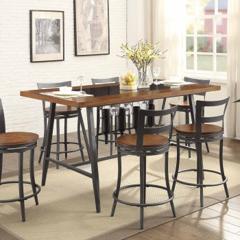 SELBYVILLE Group 7 Pc Dining set Cherry