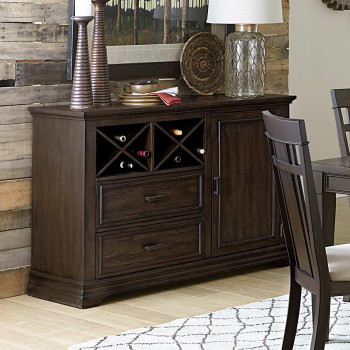 MAKAH Server Dark Brown