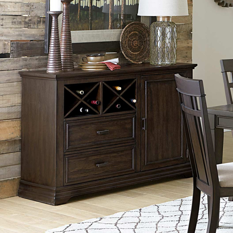 MAKAH Server Dark Brown