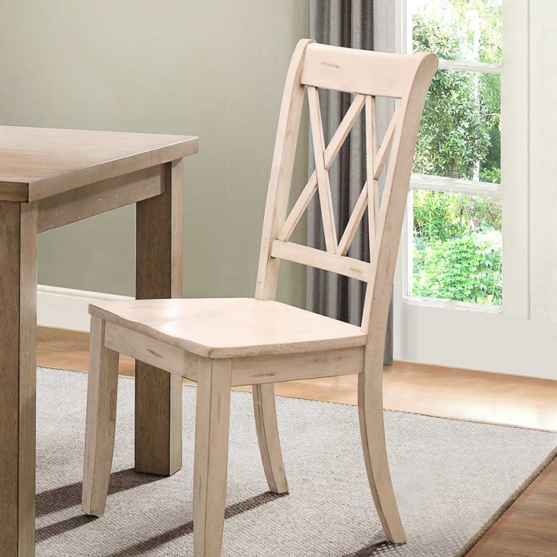 JANINA Side Chair, White