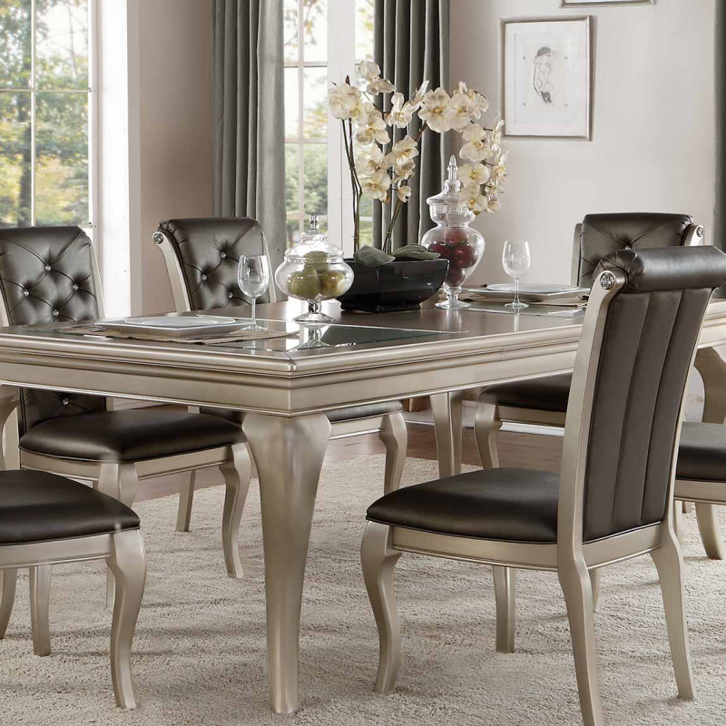 CRAWFORD Dining Table Silver