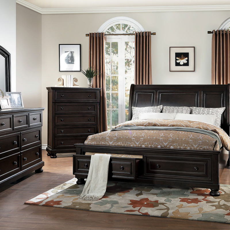 BEGONIA Group 4 Pc Bedroom set Transitional