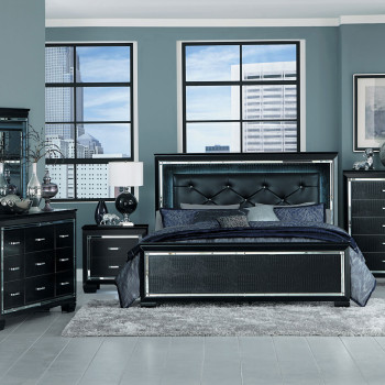 ALLURA 4pc Set (QB+NS+DR+MR) Black