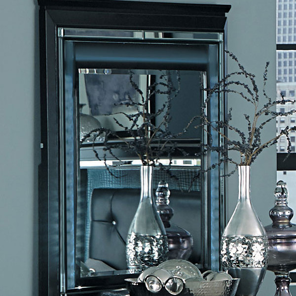 ALLURA Mirror, LED Lighting Black