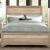 LONAN California King Bed Rustic