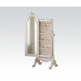 JEWELRY ARMOIRE WHITE