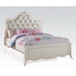 EDALENE FULL BED WHITE