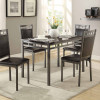Olney 5-Piece Pack Dinette Set - Metal