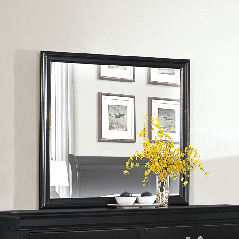 Mayville Mirror - Black