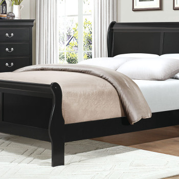 Mayville California King Bed - Black