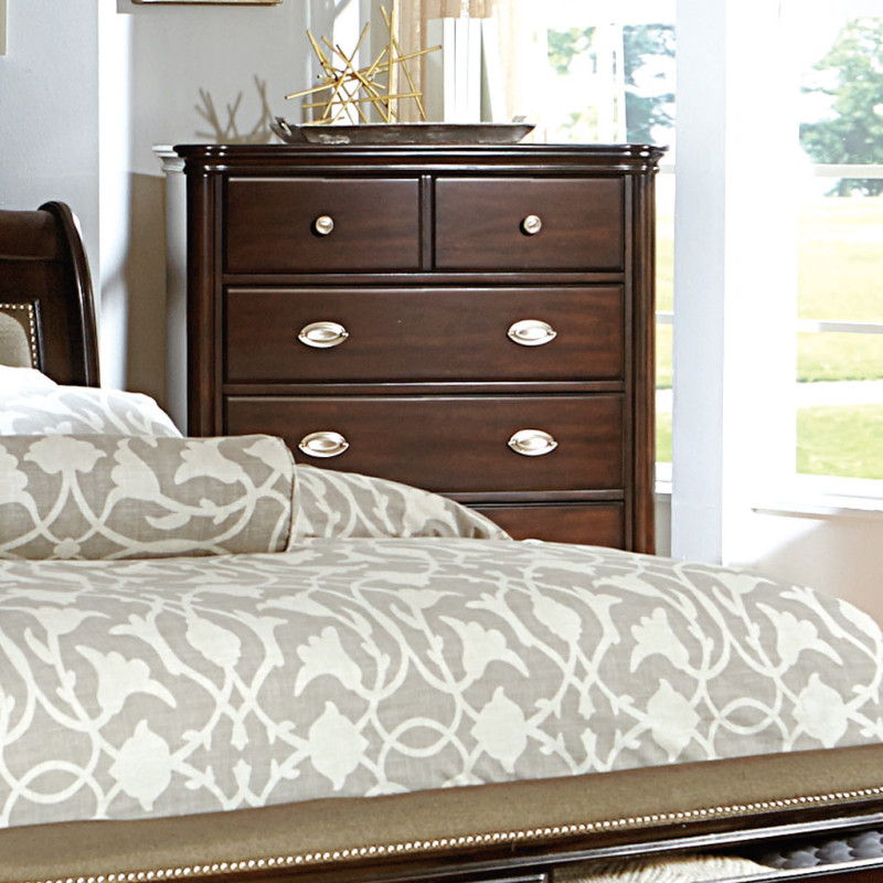 Homelegance Marston Chest - Dark Cherry 2615DC-9 