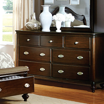 Homelegance Marston Dresser - Dark Cherry 2615DC-5