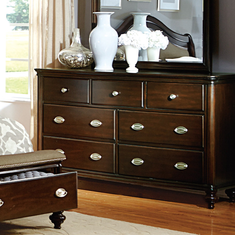 Homelegance Marston Dresser - Dark Cherry 2615DC-5