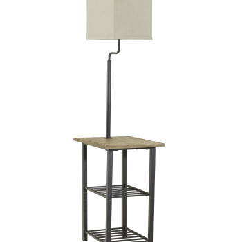 L734031 Shianne Metal Tray Lamp