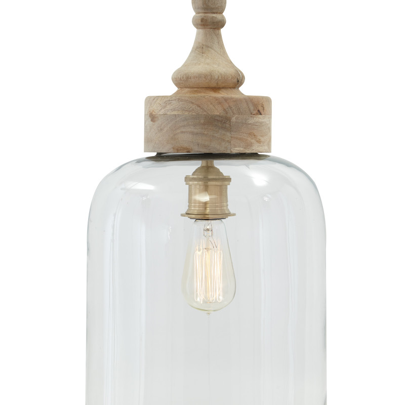 L000148 Faiz Glass Pendant Light