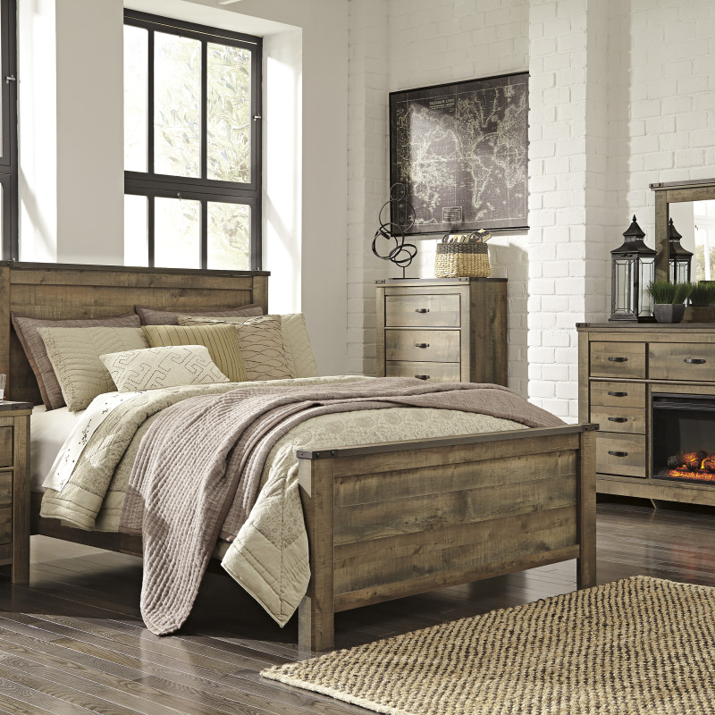 B446 Trinell Queen Panel Bedroom Sets 4 Piece