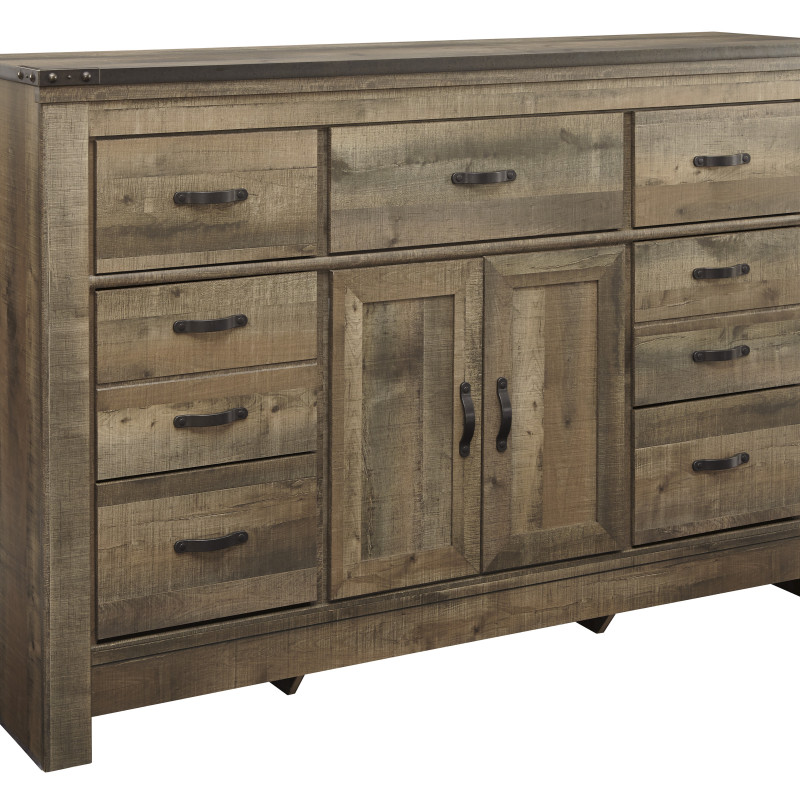 B446 Trinell Dresser with Fireplace Option