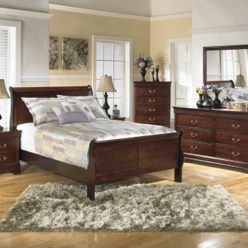 B376 Alisdair Full Sleigh Bedroom Sets 4 Piece