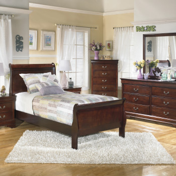 B376 Alisdair Twin Sleigh Bedroom Sets 4 Piece