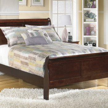 B376 Alisdair Full Sleigh BED