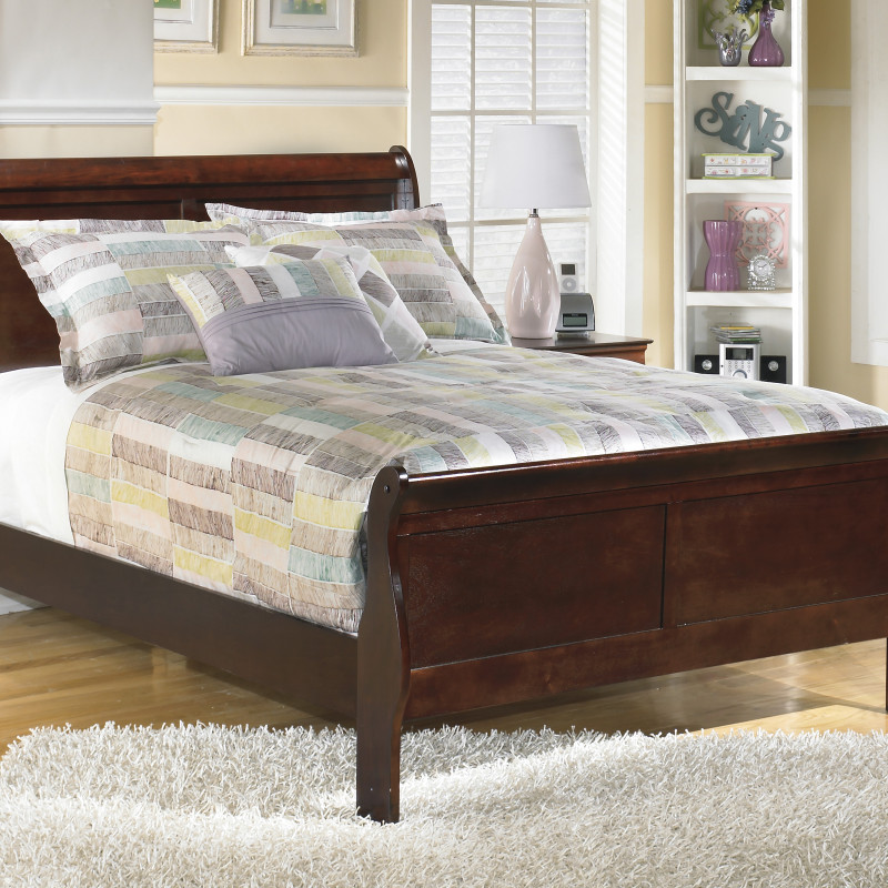 B376 Alisdair Full Sleigh BED