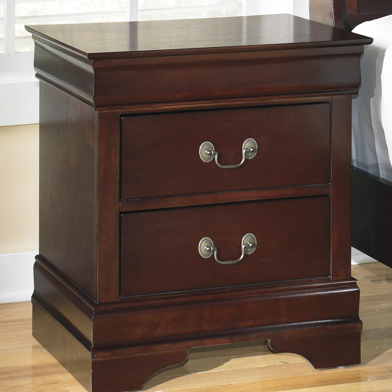 B376 Alisdair Two Drawer Night Stand
