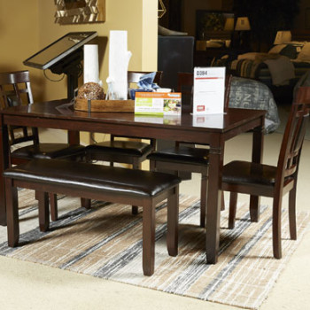 D384 Bennox Dining Room Table Set (6/CN)