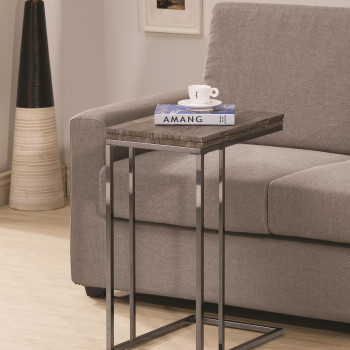 Accent Tables Weathered Snack Table