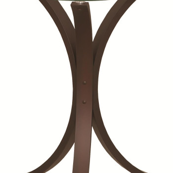 Accent Tables Snack Table w/ Glass Table