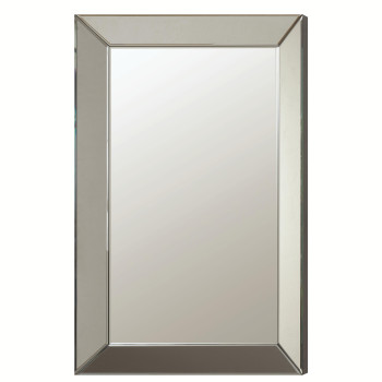 Accent Mirrors Contemporary Frameless Beveled Mirror