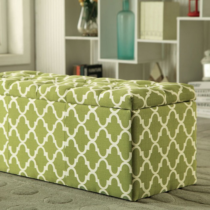 ZAIRA I STORAGE OTTOMAN CM-BN6033GR