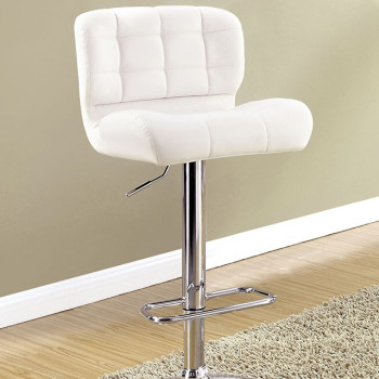 KORI BAR CHAIR WHITE CM-BR6152WH