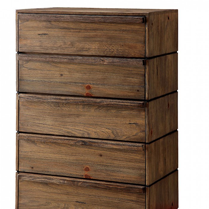 COIMBRA Chest - Rustic Natural Tone