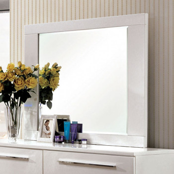 CLEMENTINE MIRROR - White