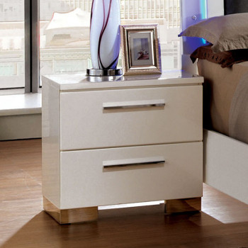CLEMENTINE NIGHT STAND - White
