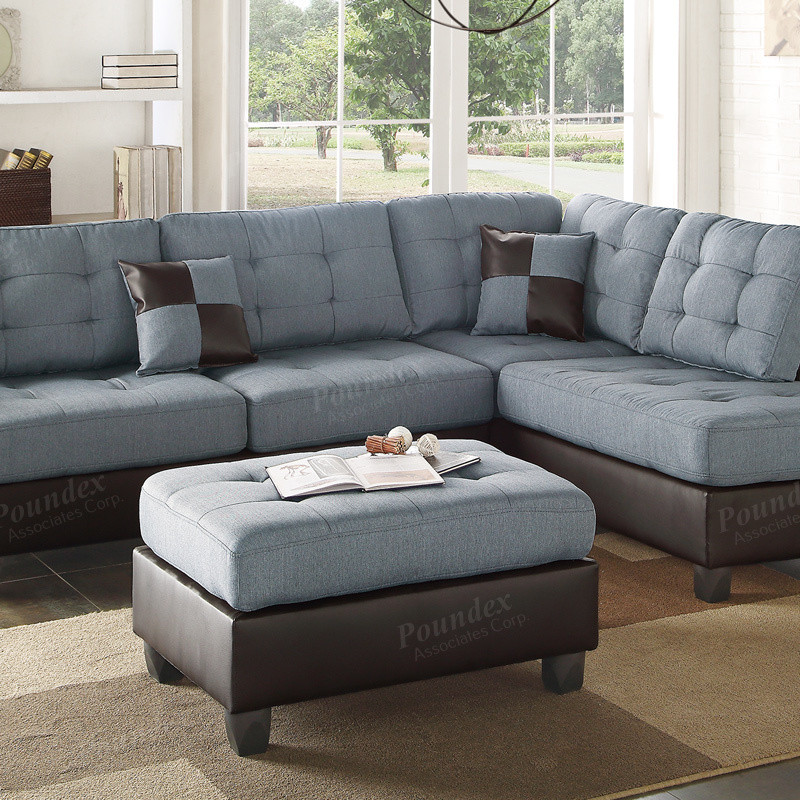 3-Pcs Sectional Sofa F6858