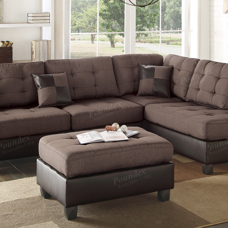 3-Pcs Sectional Sofa F6857