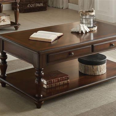 Farrel Walnut Wood Lift Top Coffee Table