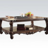 Versailles Traditional Cherry Oak Wood Coffee Table
