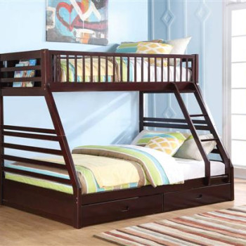Jason TWIN XL over QUEEN Bunkbed w/Drawers