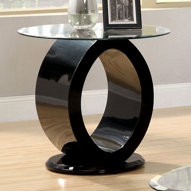 LODIA III END TABLE BLACK